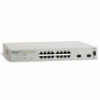 at-gs950/16-xx allied telesis 16x10/100/1000tx websmart switch + 2xsfp (vlan group, port trunking, port mirroring, qos) rackmount hardware included