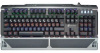 клавиатура oklick 980g hummer механическая черный usb for gamer led (подставка для запястий)