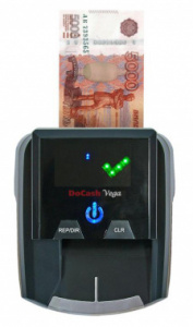 1391899 детектор банкнот docash vega автоматический рубли акб