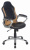 Кресло руководителя Бюрократ CH-825S/BLACK+BG вставки бежевый сиденье черный искусственная кожа (пластик серебро)
