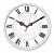 WALLC-R70P25/WHITE Часы настенные аналоговые Бюрократ WallC-R70P D25см белый