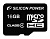 флеш карта microsdhc 16gb class4 silicon power sp016gbsth004v10sp + adapter