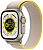 смарт-часы apple watch ultra a2622 49мм oled корп.титан trial loop рем.желтый/бежевый разм.брасл.:s/m (mnhd3ll/a)