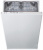 155796 Посудомоечная машина Indesit DSIE 2B10 1900Вт узкая белый