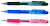 krbmz-100-bk ручка шариковая zebra jimnie retractable авт. 1мм резин. манжета черный черные чернила