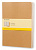 блокнот moleskine cahier journal qp422 xlarge 190х250мм обложка картон 120стр. клетка бежевый (3шт)