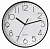 00123165 Часы настенные аналоговые Hama PG-220 черный/белый