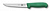 Нож кухонный Victorinox Fibrox (5.6004.15) стальной обвалочный лезв.150мм прямая заточка зеленый
