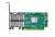 mcx454a-fcat сетевая карта infiniband connectx®-4 vpi adapter card, fdr ib 40/56gbe,dual-port qsfp28, pcie3.0 x8, tall