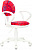 KD-3/WH/ARM/STICK-PK Кресло детское Бюрократ KD-3/WH/ARM розовый Sticks 05 крестов. пластик пластик белый