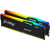 KF560C40BBAK2-16 Память оперативная Kingston16GB 6000MT/s DDR5 CL40 DIMM (Kit of 2) FURY Beast RGB