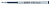 стержень для шариковых ручек zebra f (f29931) 0.7мм черный