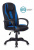 VIKING-9/BL+BLUE Кресло игровое Бюрократ VIKING-9 черный/синий искусст.кожа/ткань крестовина пластик