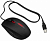 J6N88AA#ABB Mouse HP Omen Gaming Mouse X9000
