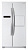 Холодильник Daewoo FRN-X22H5CW белый (двухкамерный)