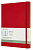 dhf218wn4 еженедельник moleskine academic wknt xl 190х250мм датир.18мес 208стр. красный